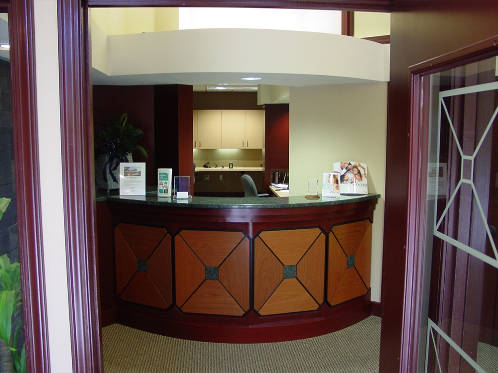 Front Desk Dental Care Office in Jacksonville Florida